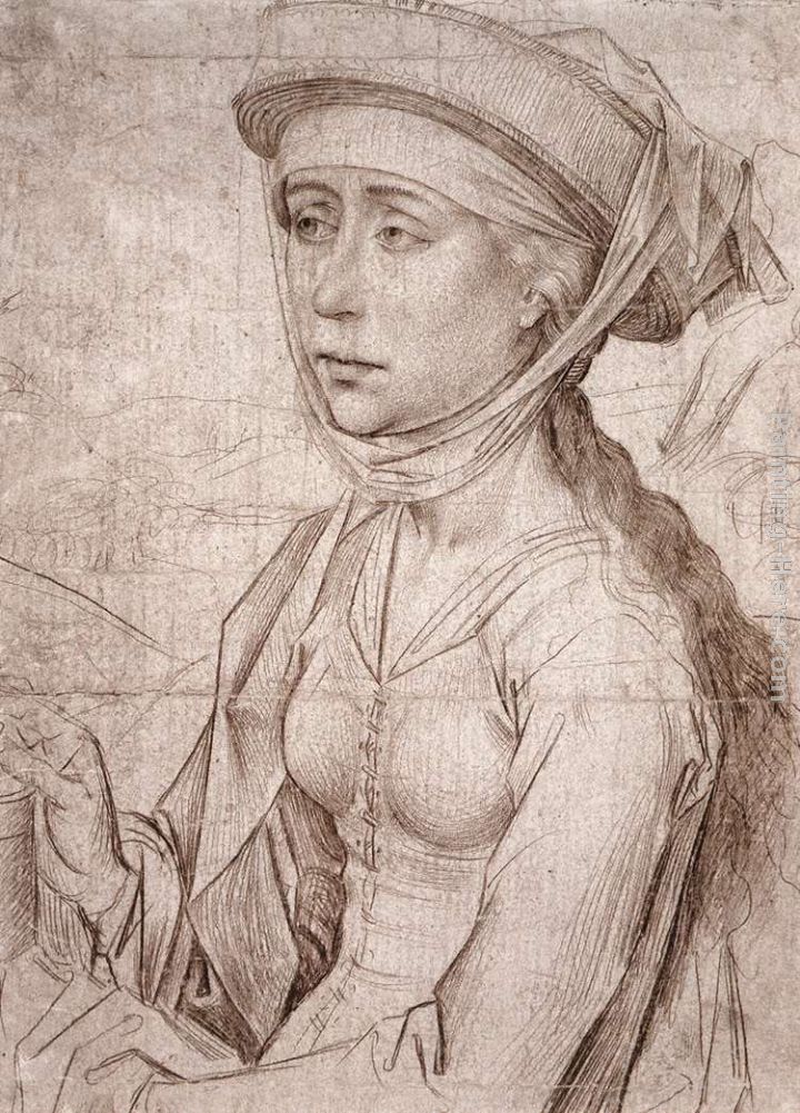 St Mary Magdalene painting - Rogier van der Weyden St Mary Magdalene art painting